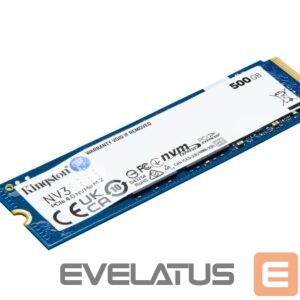 Hard drive SSD Kingston  SSD PCIE G4 M.2 NVME 500GB/SNV3S/500G 