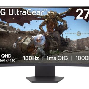 Monitorid LG  LG 27GS60QC-B.AEUQ 27inch Gaming Monitor 