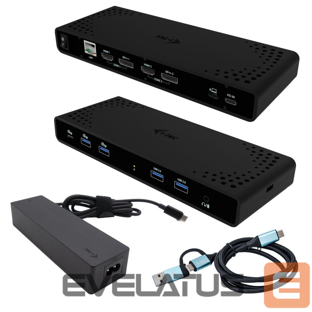 Computer accessories I-TEC I-TEC Uni Dual 4K Disp Docking Station
