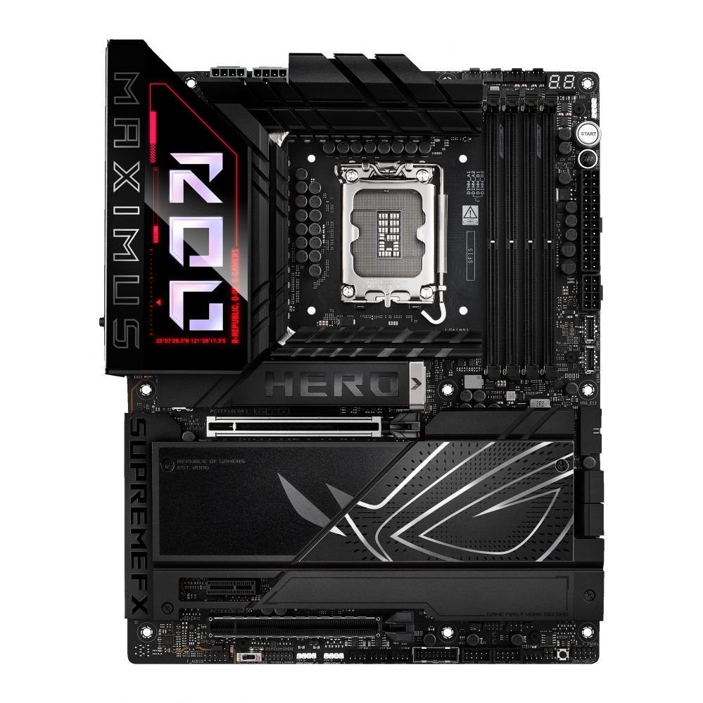 Intel protsessori emaplaat Asus MB Z890 S1851 ATX/ROG MAXIMUS Z890 HERO