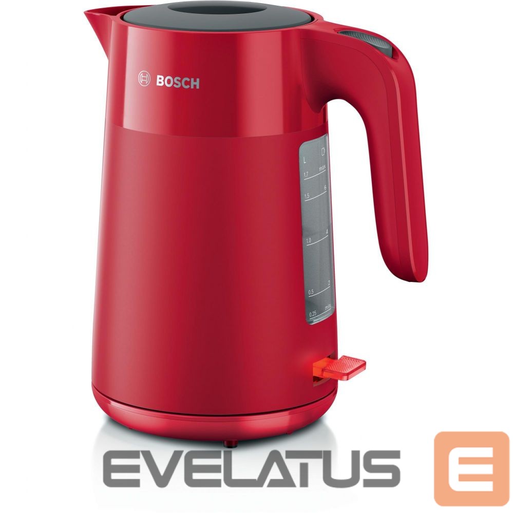 Veekeetja Bosch Kettle | TWK2M164 MyMoment | Electric | 2400 W | 1.7 L | Plastic | 360° rotational base | Red