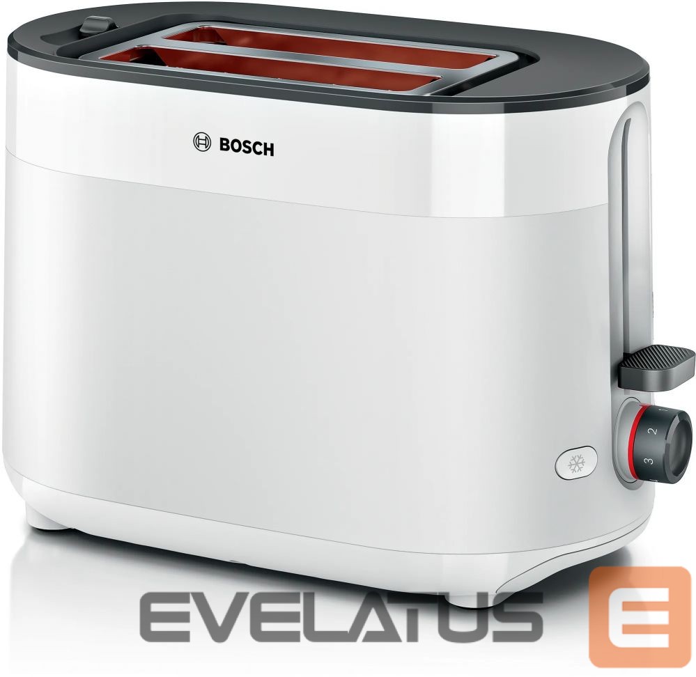 Röster Bosch Compact Toaster | TAT2M121 MyMoment | Power 950 W | Number of slots 2 | Housing material Plastic | White