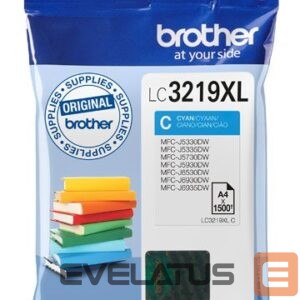 Tarvikud ja tarvikud Brother  Super High Yield Ink Cartridge LC3219XLBK Cyan 