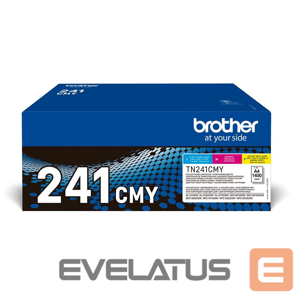 Tarvikud ja tarvikud Brother TN241CMY | Toner Multipack | Cyan, Magenta, Yellow