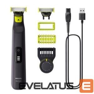 Raseerijad Philips  Face and Body Shaver | QP6542/15 OneBlade Pro 360 | Operating time (max) 90 min | Wet & Dry | Lithium Ion | Black 