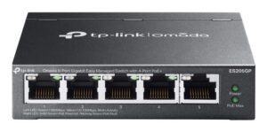 Nevadāms centrmezgls TP-Link  NET SWITCH 5PORT 10/100/1000M/OMADA ES205G 