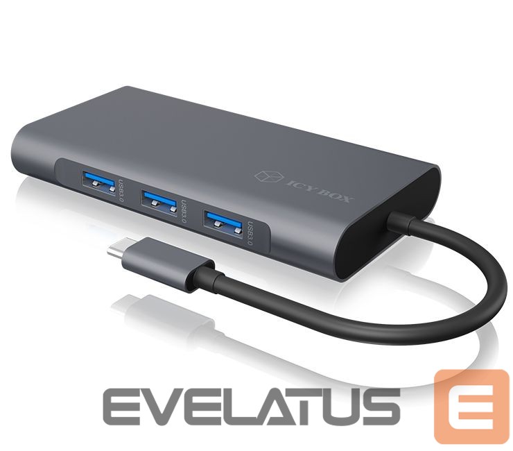 Wireless headphones Raidsonic Icy Box IB-DK4040-CPD USB Type-C DockingStation with two video interfaces