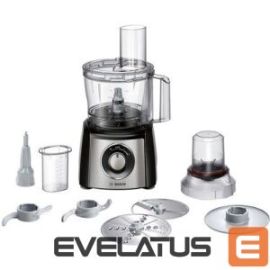 Mixers and blenders Bosch  Food Processor MCM3401M Black/Stainless steel, 800 W, Number of speeds 2, 2.3 L, Blender, Meat mincer 