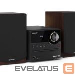 Interactive solution Sharp  XL-B512(BR) Hi-Fi Micro System, CD/FM/USB/Bluetooth v5.0, 45W, Brown 