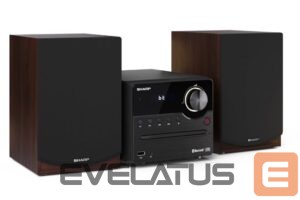 Interactive solution Sharp  XL-B512(BR) Hi-Fi Micro System, CD/FM/USB/Bluetooth v5.0, 45W, Brown 