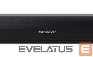 Interactive solution Sharp  HT-SB107 2.0 Compact Soundbar for TV up to 32", HDMI ARC/CEC, Aux-in, Optical, Bluetooth, 65cm, Gloss Black 