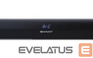 Interactive solution Sharp  HT-SB147 2.0 Powerful Soundbar for TV above 40" HDMI ARC/CEC, Aux-in, Optical, Bluetooth, 92cm, Gloss Black 