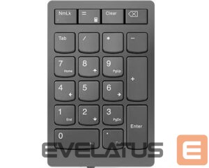 Computer keyboard Lenovo  Go Wireless Numeric Keypad Storm Grey 