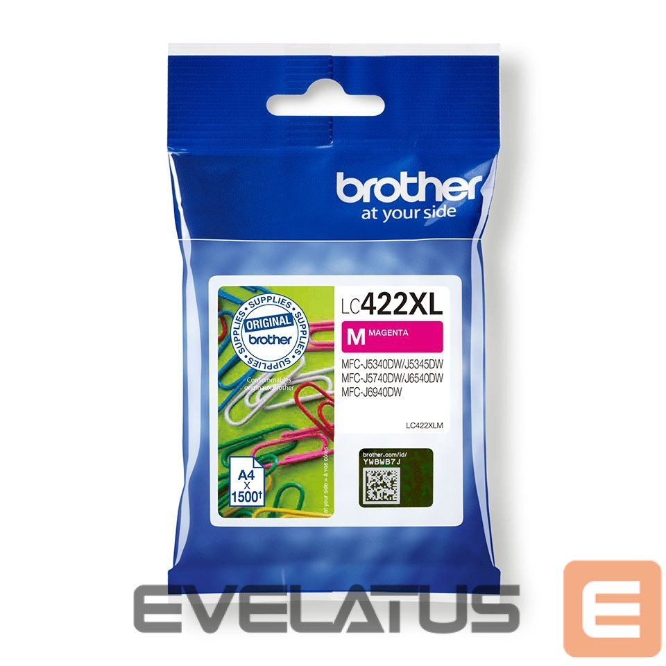 Printer accessories Brother LC422XLM Ink Cartridge, Magenta