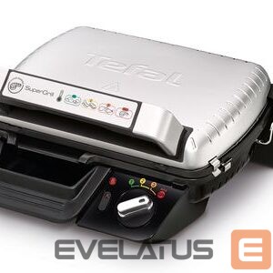 Table grill TEFAL  SuperGrill Standard GC450B32 Contact, 2000 W, Stainless steel 