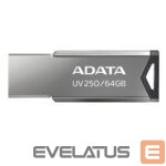 Флеш-накопитель ADATA  USB Flash Drive UV250 64 GB, USB 2.0, Silver 