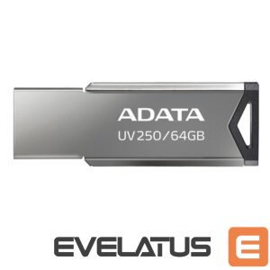 Flash drive ADATA  USB Flash Drive UV250 64 GB, USB 2.0, Silver 