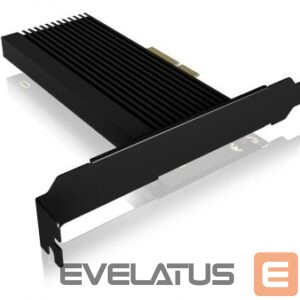 Üleminek Raidsonic  Converter for 1x HDD/SSD for PCIe x4 slot IB-PCI208-HS	 Black 