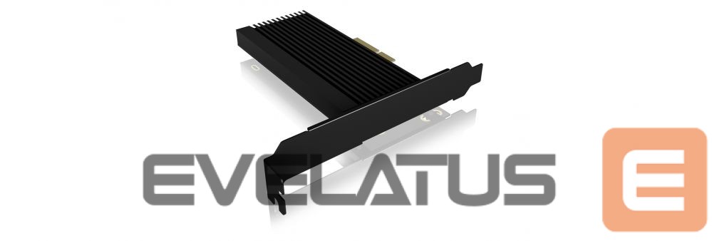 Üleminek Raidsonic Converter for 1x HDD/SSD for PCIe x4 slot IB-PCI208-HS Black