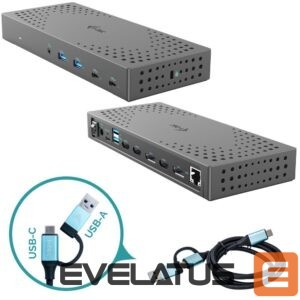 Computer accessories I-TEC  I-TEC USB3.0/USB-C/TB 3x4K Dock G2 PD100 