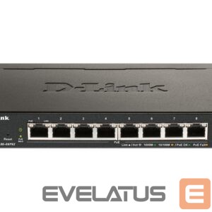 Server - Other Accessories D-link  8-Port Gigabit PoE Smart Managed Switch DGS-1100-08PV2 Web managed, Desktop 