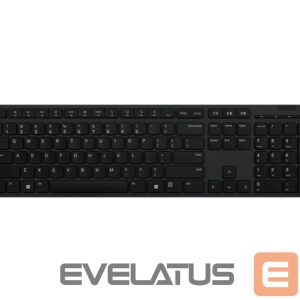 Computer keyboard Lenovo  Professional Wireless Rechargeable Keyboard 4Y41K04068 US, Grey, Scissors switch keys 