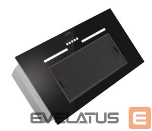 Iebūvējams tvaika nosūcējs Candy  CPY5MBG Hood, C, Built-in, Width 52 cm, Extraction power 298 m³/h, Mechanical control, Black Glass 