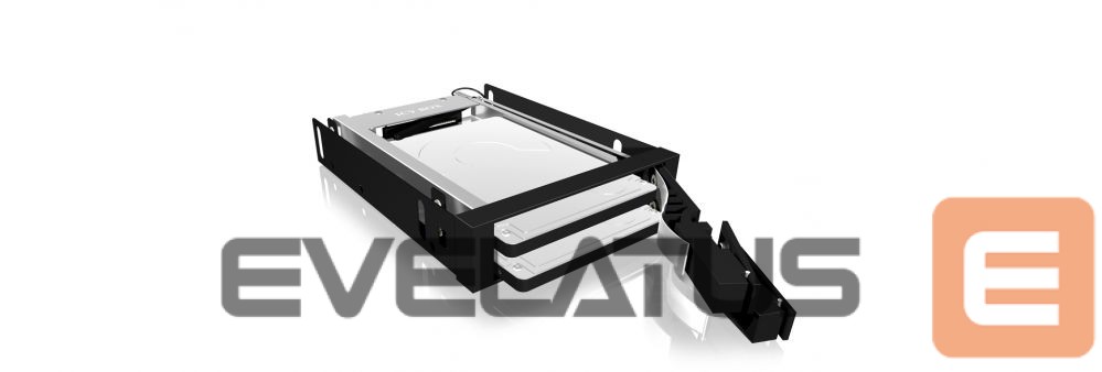 Monitor accessory Raidsonic Icy Box IB-2227StS Storage Drive Cage for 2.5" HDD, Black