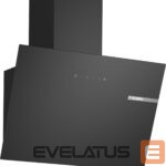 Iebūvējams tvaika nosūcējs Bosch  DWK65DK60 Wall-mounted Hood, A, Width 60 cm, Max extraction power 430 m3/h, Boost position 550 m3/h, Black 