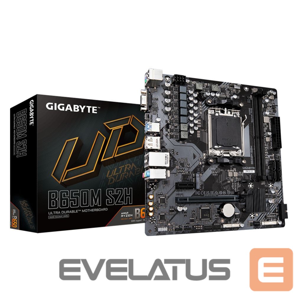 Motherboard for Intel processors Gigabyte B650M S2H 1.0 M/B