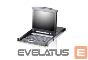 Server - Other Accessories Aten  CL5708M 8-Port PS/2-USB VGA 17" LCD KVM Switch with Daisy-Chain Port and USB Peripheral Support 