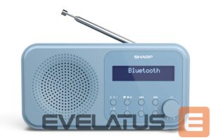 Skaļruņi Sharp  DR-P420(BL) Tokyo Portable Digital Radio, FM/DAB/DAB+, Bluetooth 5.0, USB or Battery Powered, Blue 
