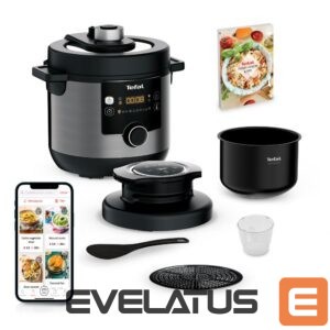 Other small household appliances TEFAL  CY7788 Turbo Cuisine & Fry Multifunction pot, Black 