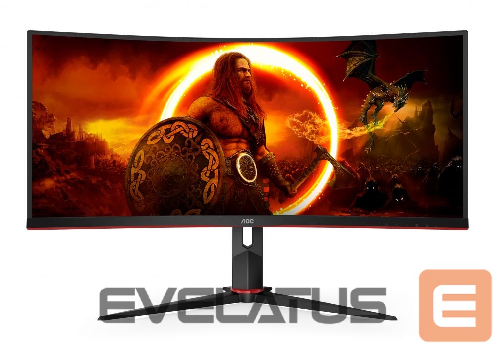 Monitors Aoc international AOC CU34G2XP/BK 34inch 3440x1440 VA