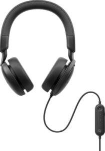 Laidinės ausinės Dell  Pro Wired On-Ear Headset WH5024 Built-in microphone ANC USB Type-A Black 