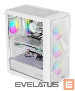 Computer components Natec  NATEC Genesis PC Case Diaxid 605 white 