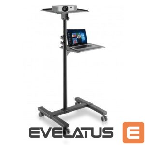 Ekrāna aizsardzība Techly  TECHLY Universal Adjustable Trolley 