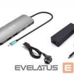 Computer accessories I-TEC  I-TEC USB-C Metal Nano Dock 2x HDMI + PD 