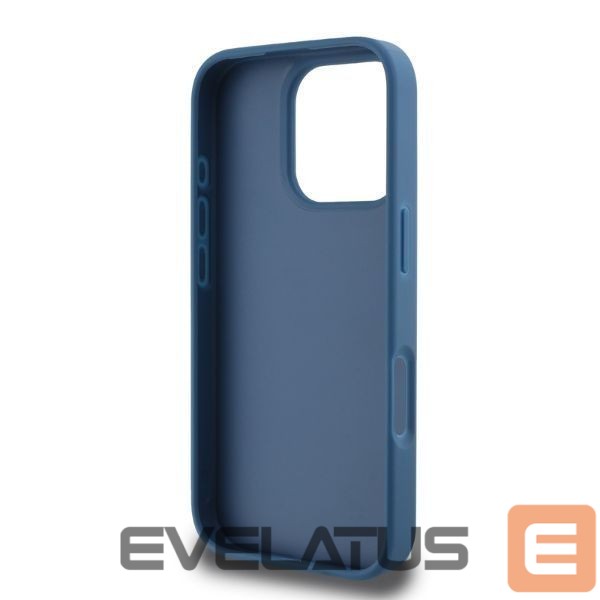 Aizmugurējais vāciņš Guess Guess 4G Bottom Stripe Case for iPhone 16 Pro Max - Blue