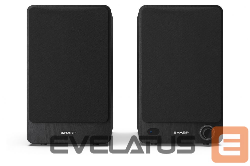 Speakers Sharp CP-SS30 Bookshelf Speakers, Black