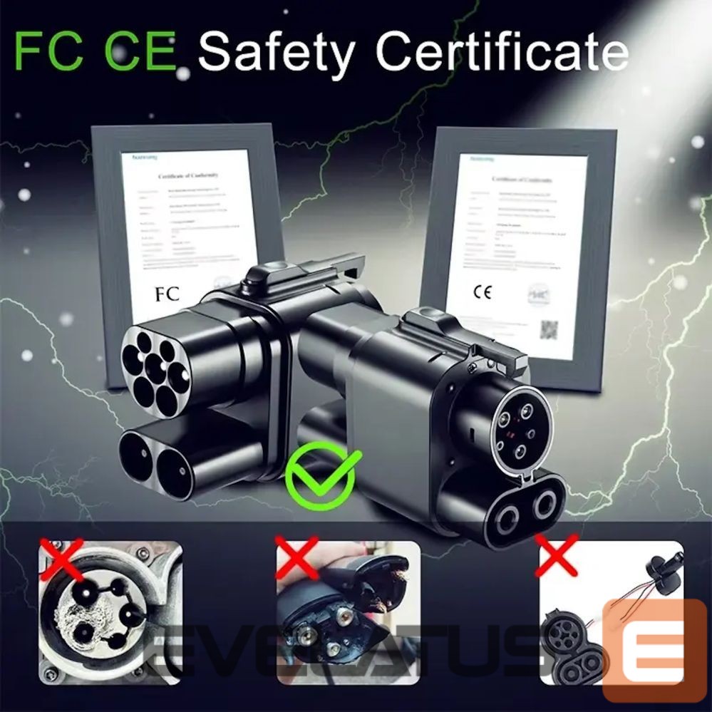 Autotarvikud iLike MG2DC CCS Combo 2 to CCS Combo 1 DC Adapter 250A High Power 150kW