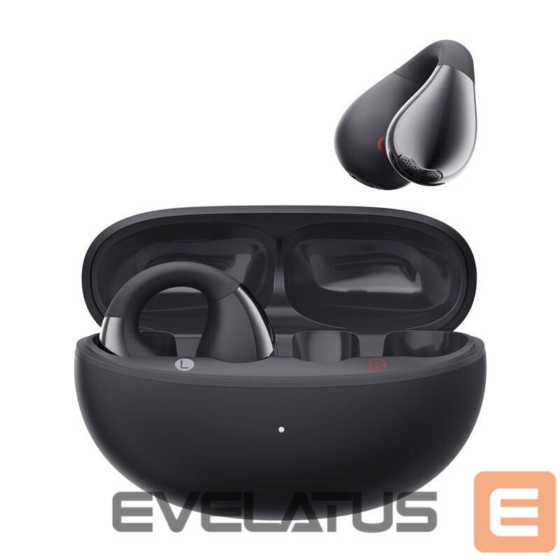 Cable QCY QCY Crossky Clip T33 Headphones (black)