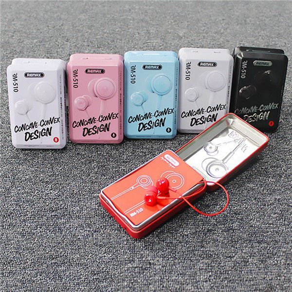 Kõrvaklapid Remax Earphone RM-510 Universal 3,5mm Pink