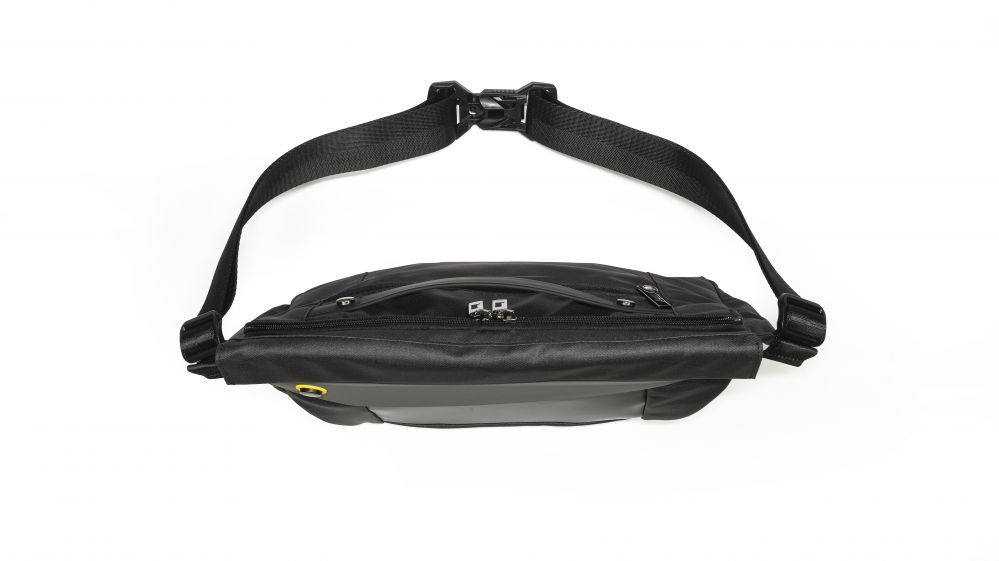 Somas un mugursomas Divoom Pixoo sling bag V Premium Weather proof with Led Pixel Art Display & App Control Black