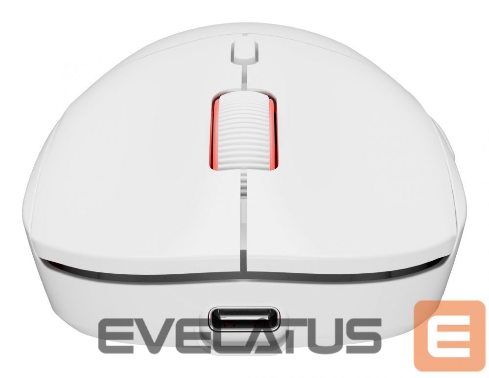 Computer mouse Genesis Zircon XIII Custom | Wireless | Gaming Mouse | 2.4 GHz, USB | White