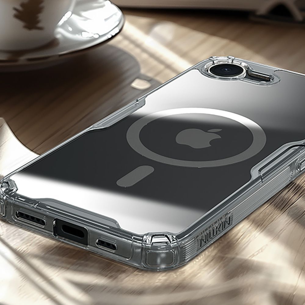 Tagakaaned Nillkin Nillkin Nature Pro Magnetic iPhone 16e Case - Clear