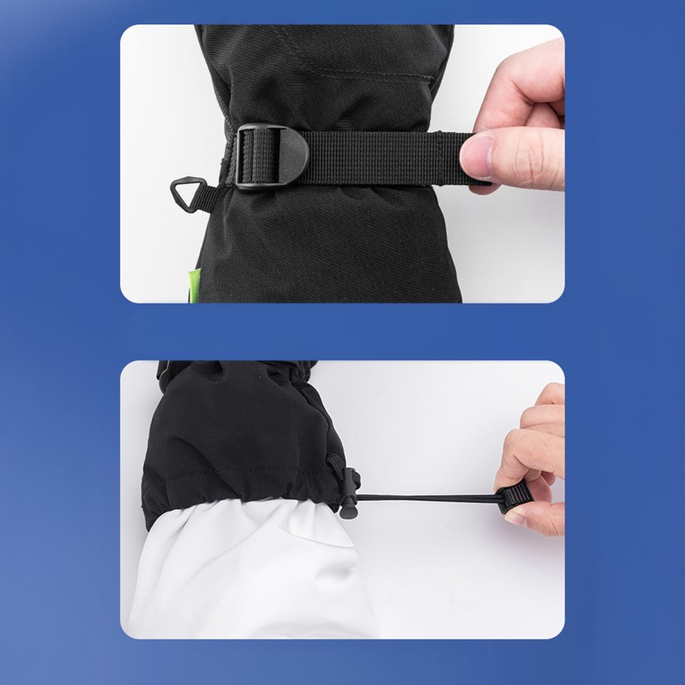 Teised Qunature Qunature Ski Gloves - Finger Style Black M