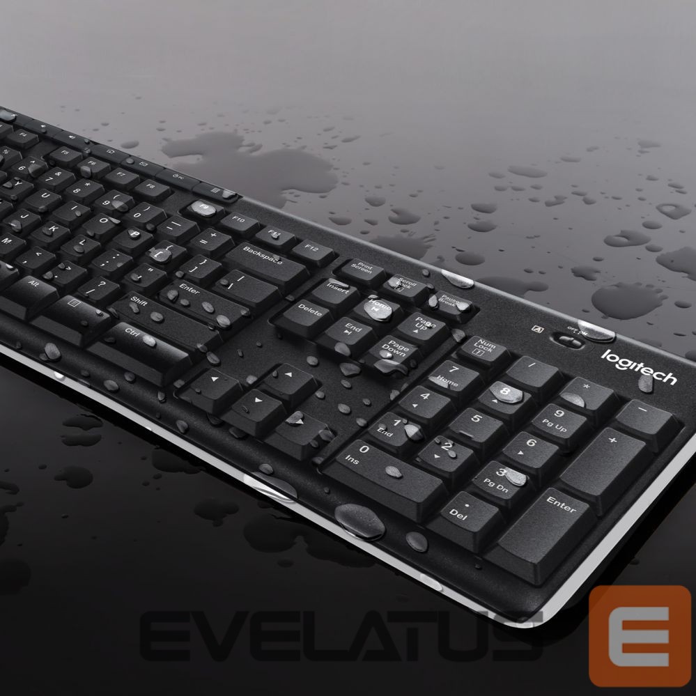 Computer keyboard Logitech MK270 Wireless Keyboard and Mouse Combo, Black