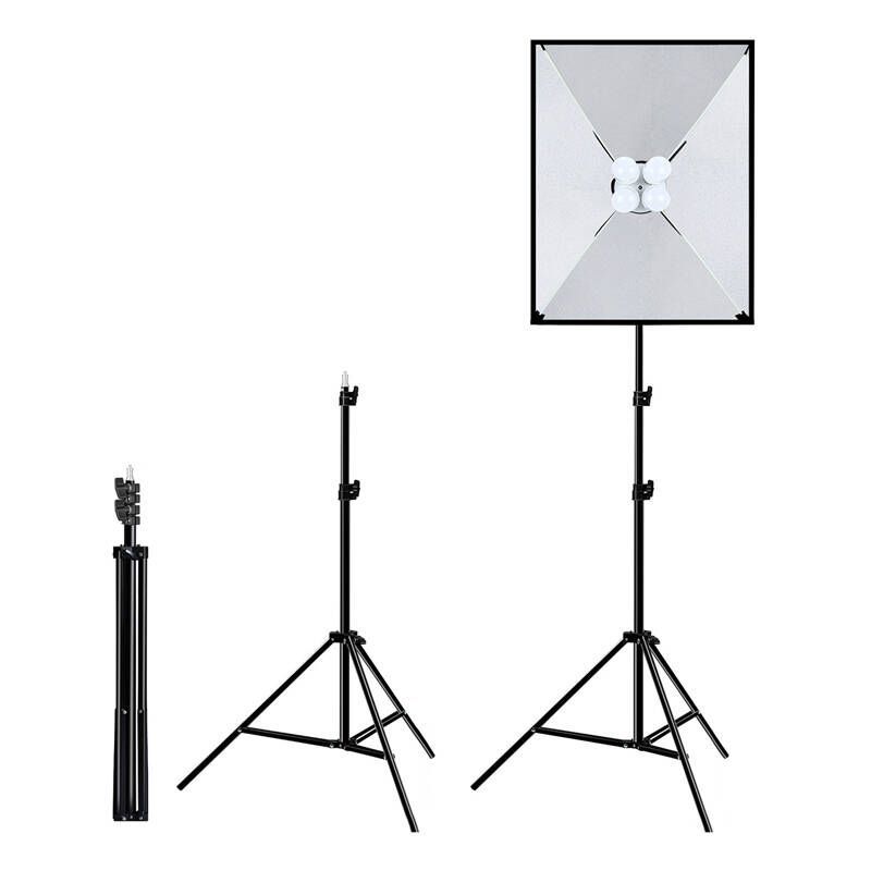 Camera accessory Puller Studio set Puluz softbox 50x70cm, tripod, LED bulb 4 pcs PU5071EU
