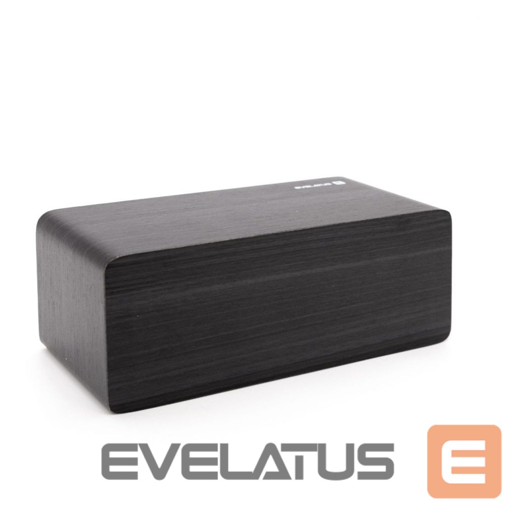 Wall and interior clocks Evelatus - Evelatus Multifunctional Clock EMC01 Black